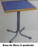Base de Mesa X Quadrada