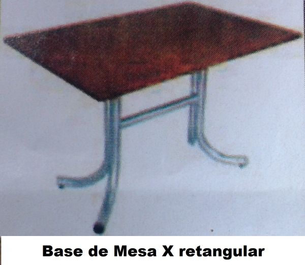 Base de Mesa X Retangular